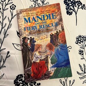 Mandie and the Fiery Rescue Book
